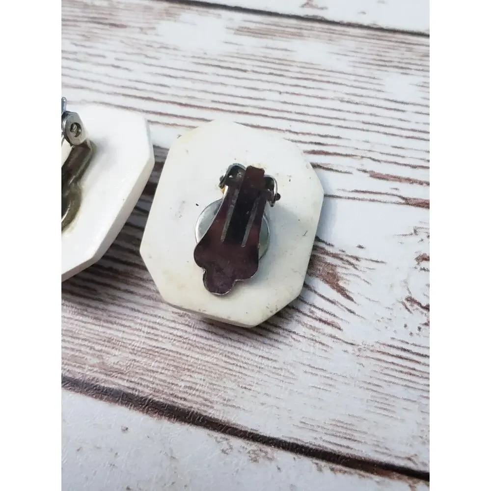 Vintage Clip On Earrings - 1
